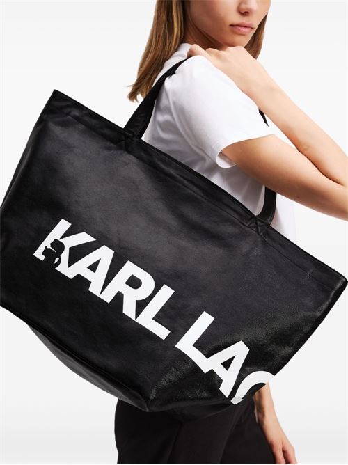 Borsa donna tote nera Karl Lagerfeld | A3W50029999
